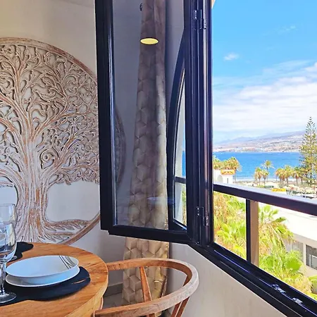Parque Santiago Ii - Air Conditioning - Ocean View - 350mt From The * Playa de las Americas (Tenerife)