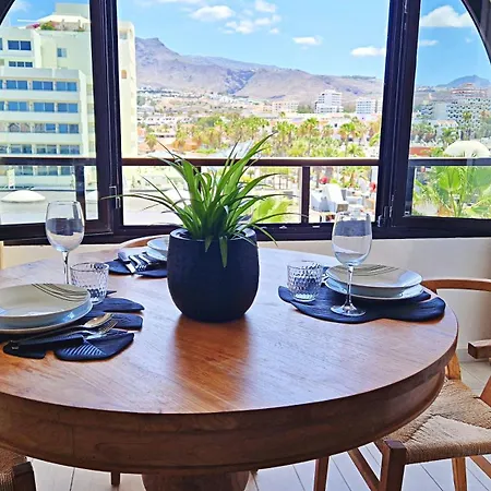 Parque Santiago Ii - Air Conditioning - Ocean View - 350mt From The Apartamento Playa de las Américas